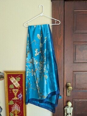 Vincent Van Gogh Almond Blossom Scarf From Ama Waterways 70.5”x36”